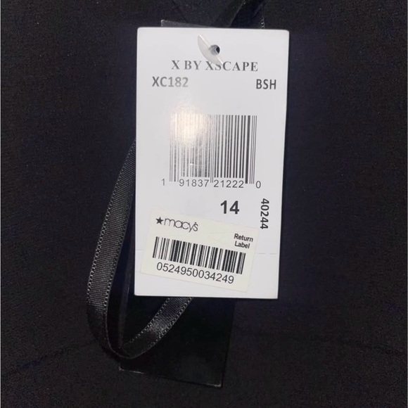 Xscape Pink Midi Pleated A-Line Skirt - Picture 5 of 5